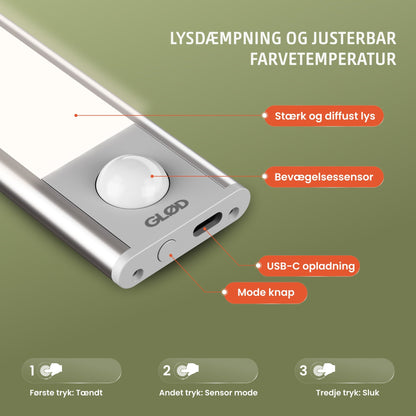 LED Lysbar - Sikkert nattelys